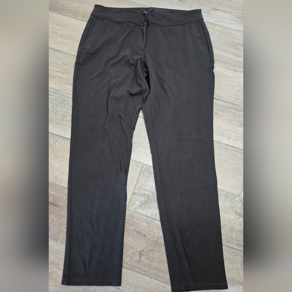 Eileen Fisher Brown Cropped Pants Size Medium